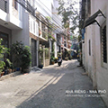 Cho thuê nhà mới xây đẹp, Hẻm 275/....Đường Nguyễn Đình Chiểu, Phường 5, quận 3 : -	Diện tích ngang 5m x 12m