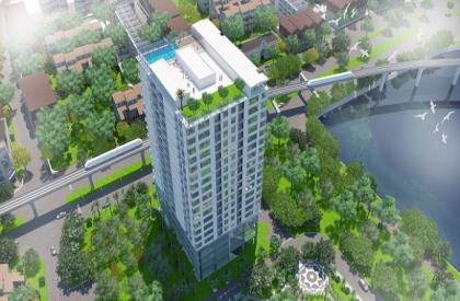 Cho thuê căn hộ Skyline, 36 Hoàng Cầu, Đống Đa, Hà Nội, có chỗ để xe dưới hầm, tiện ích xung quanh